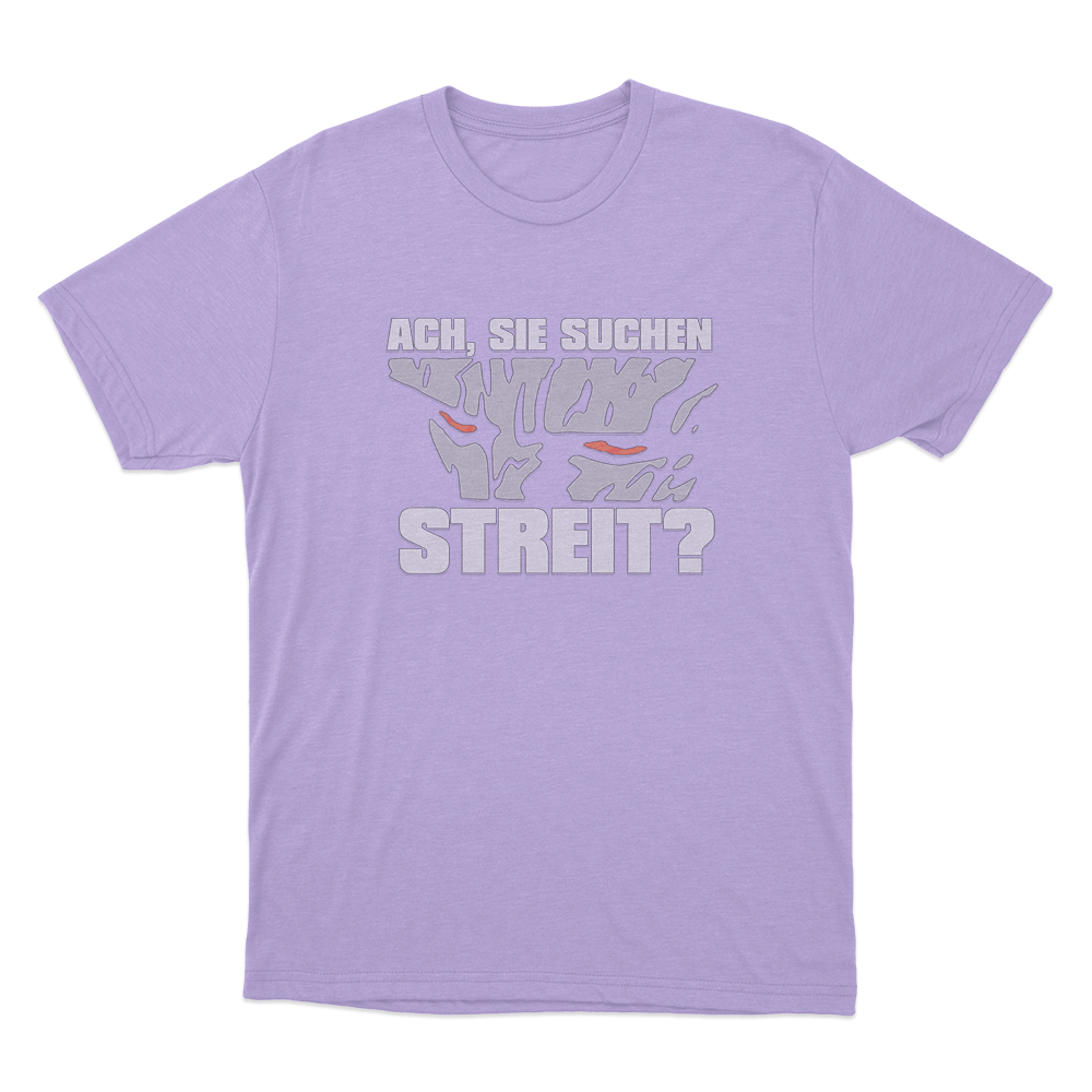 Ach Sie Suchen Streit Unisex T Shirt Purple Ach Sie Suchen Streit Unisex T Shirt Purple