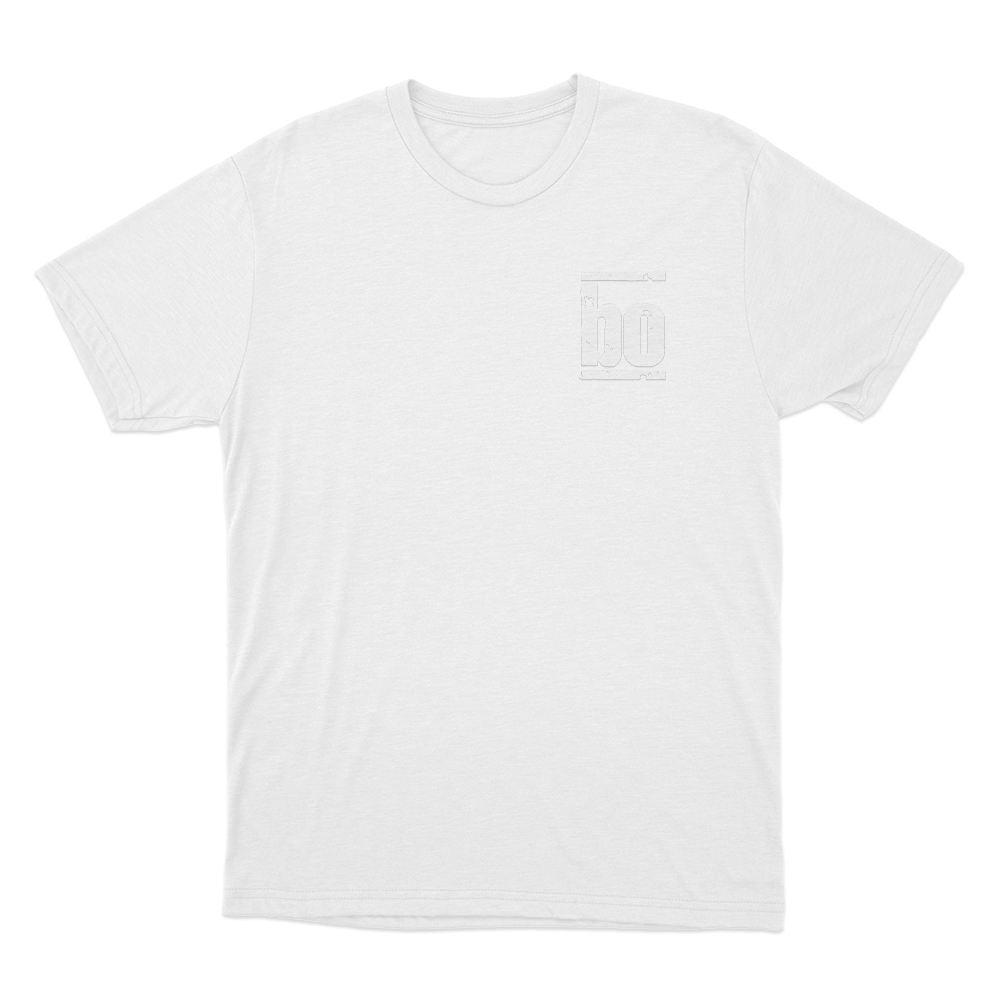BO Vintage Logo Unisex T Shirt White BO Vintage Logo Unisex T Shirt White