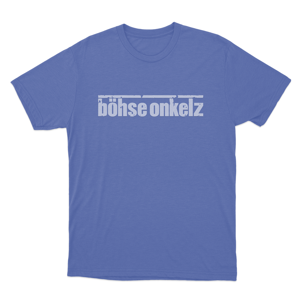 Böhse Onkelz Logo Unisex T Shirt Blue Bohse Onkelz Logo Unisex T Shirt Blue