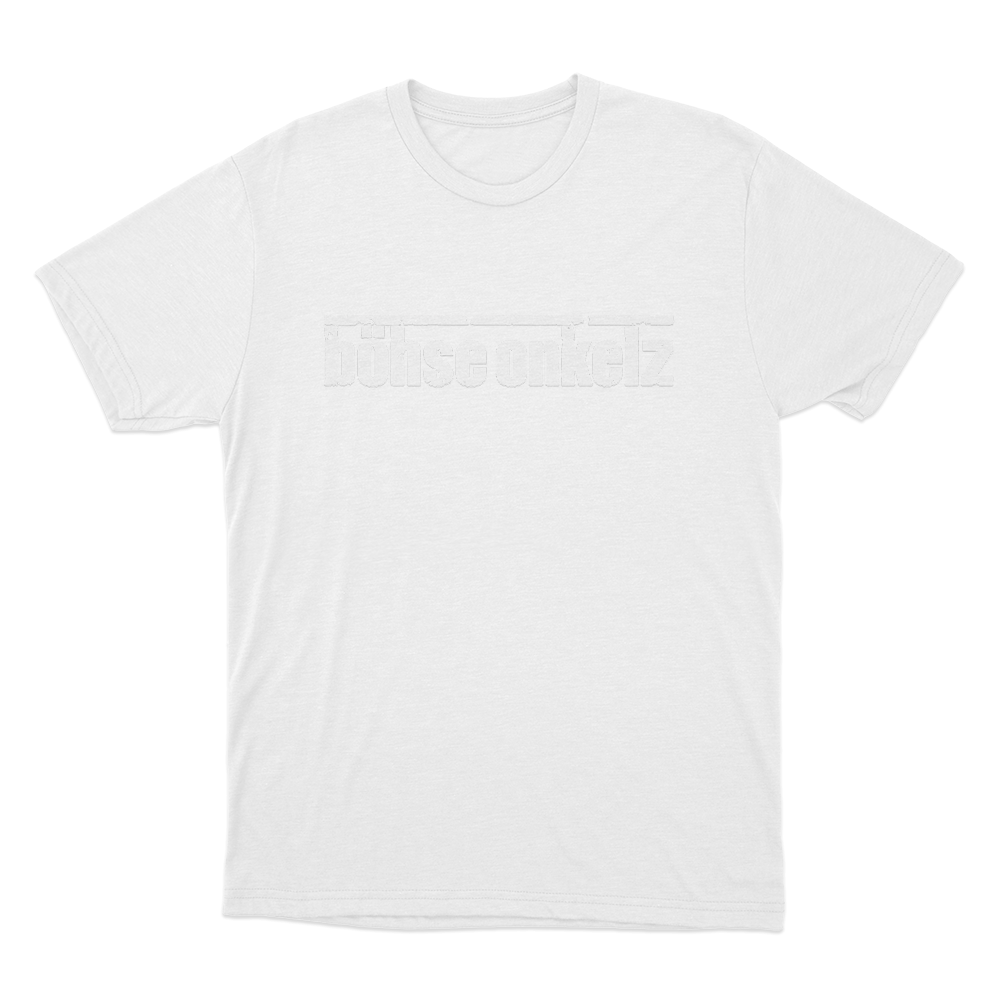 Böhse Onkelz Logo Unisex T Shirt White Bohse Onkelz Logo Unisex T Shirt White