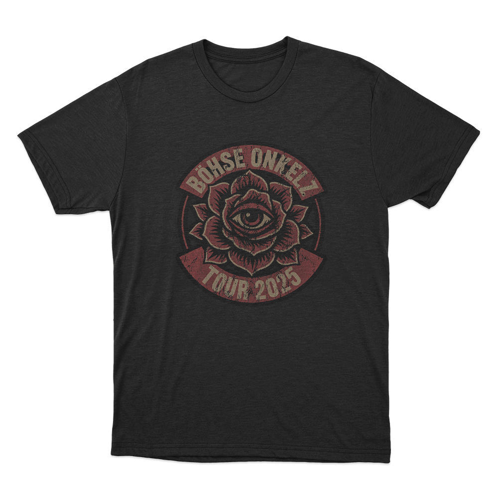 Böhse Onkelz Tour 2025 Unisex T Shirt Black Bohse Onkelz Tour 2025 Unisex T Shirt Black