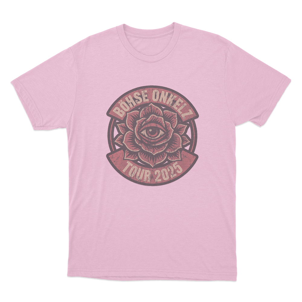 Böhse Onkelz Tour 2025 Unisex T Shirt Pink Bohse Onkelz Tour 2025 Unisex T Shirt Pink