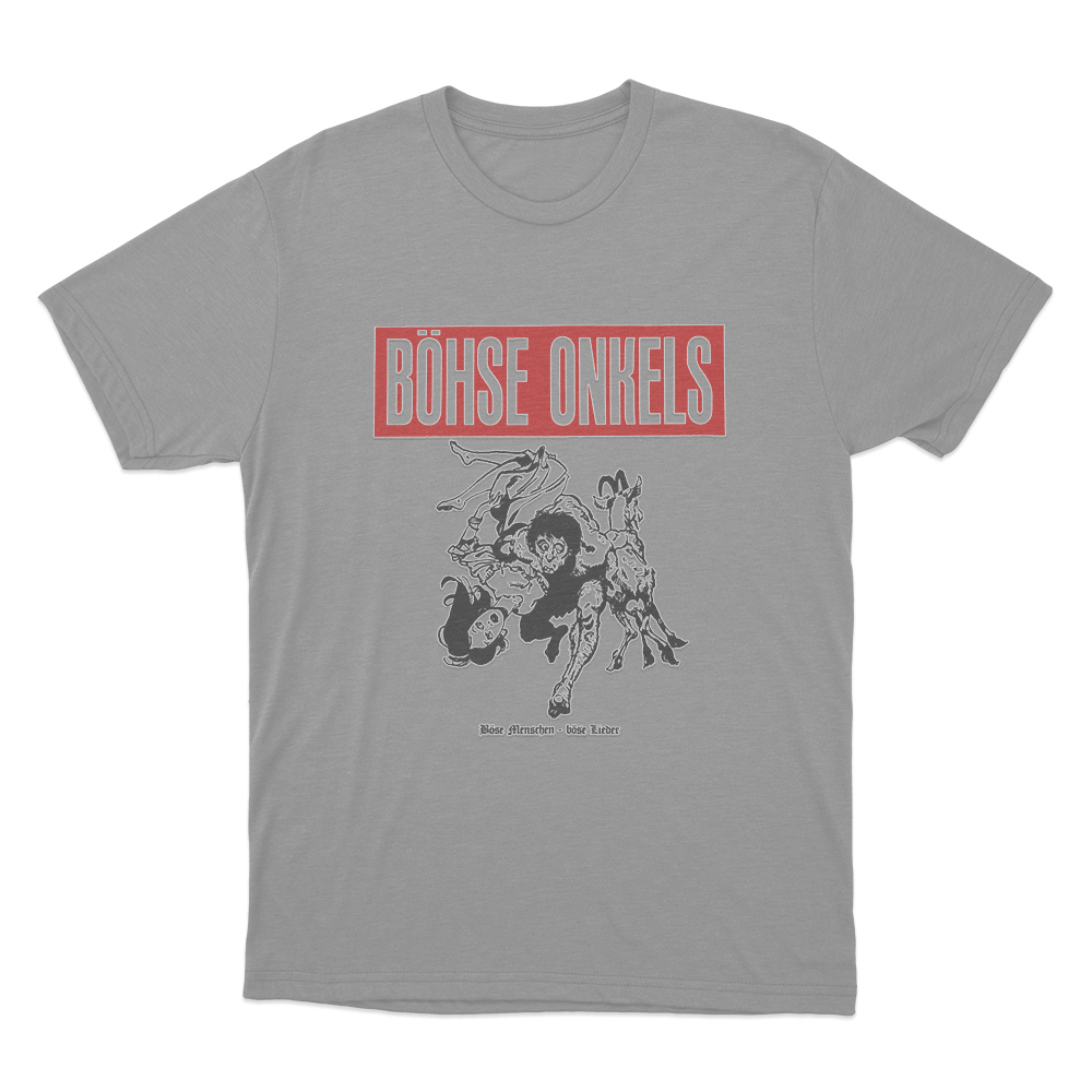 Böse Menschen Böse Lieder Unisex T Shirt Grey Bose Menschen Bose Lieder Unisex T Shirt Grey 1