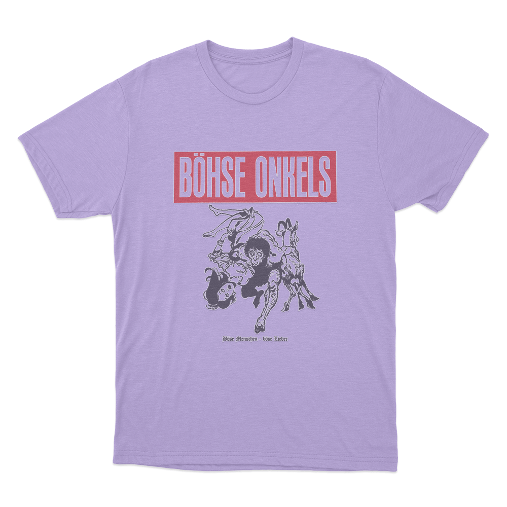 Böse Menschen Böse Lieder Unisex T Shirt Purple Bose Menschen Bose Lieder Unisex T Shirt Purple 1