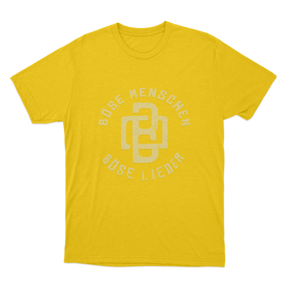 Böse Menschen Böse Lieder Unisex T Shirt Yellow Bose Menschen Bose Lieder Unisex T Shirt Yellow