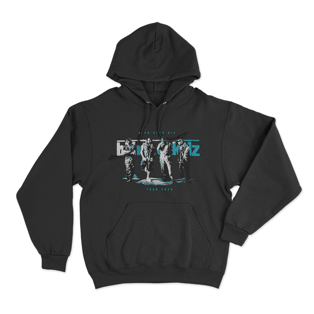 Hier Sind Die Böhsen Onkelz Tour 2025 Unisex Hoodie Black Hier Sind Die Bohsen Onkelz Tour 2025 Unisex Hoodie Black