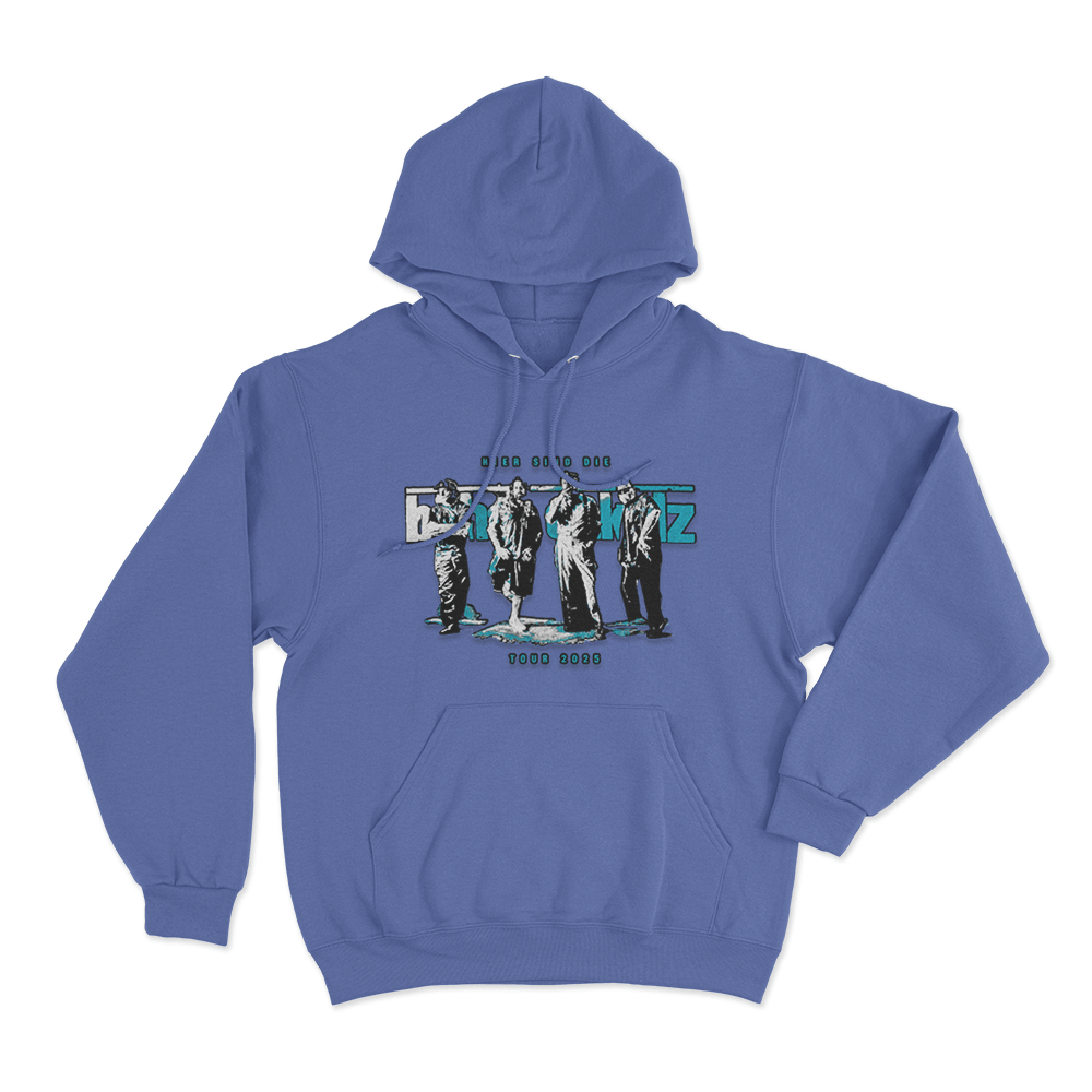 Hier Sind Die Böhsen Onkelz Tour 2025 Unisex Hoodie Blue Hier Sind Die Bohsen Onkelz Tour 2025 Unisex Hoodie Blue