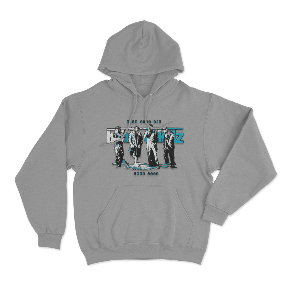 Hier Sind Die Böhsen Onkelz Tour 2025 Unisex Hoodie Grey Hier Sind Die Bohsen Onkelz Tour 2025 Unisex Hoodie Grey