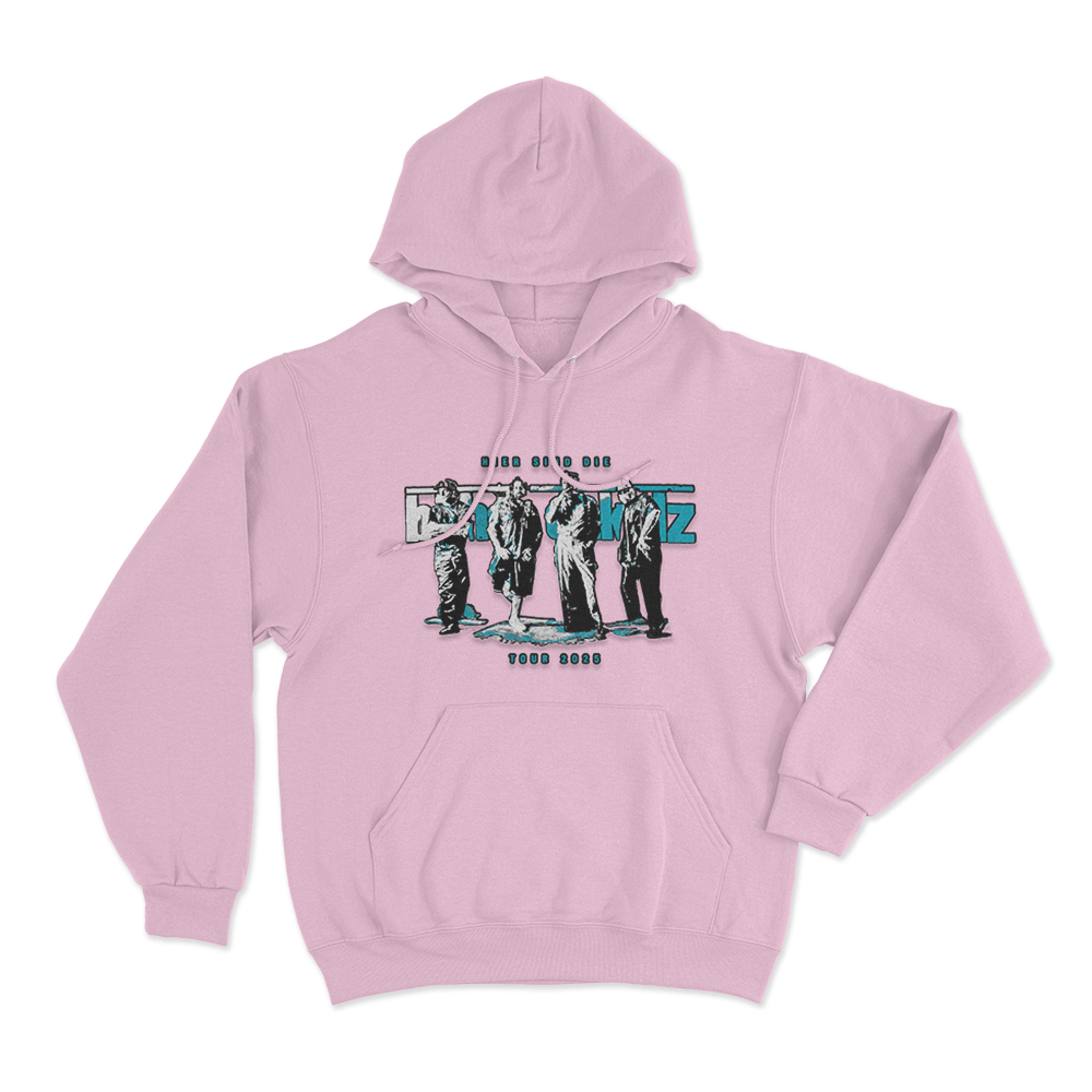 Hier Sind Die Böhsen Onkelz Tour 2025 Unisex Hoodie Pink Hier Sind Die Bohsen Onkelz Tour 2025 Unisex Hoodie Pink