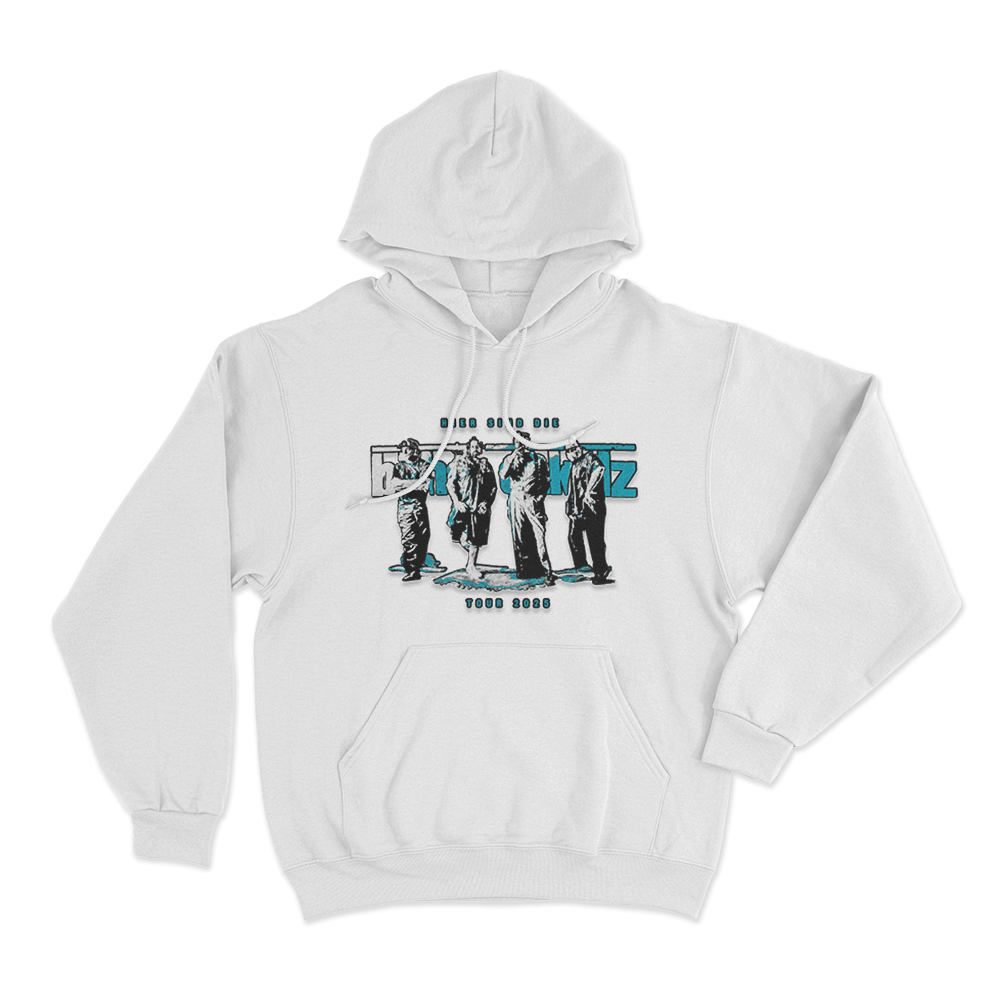 Hier Sind Die Böhsen Onkelz Tour 2025 Unisex Hoodie White Hier Sind Die Bohsen Onkelz Tour 2025 Unisex Hoodie White