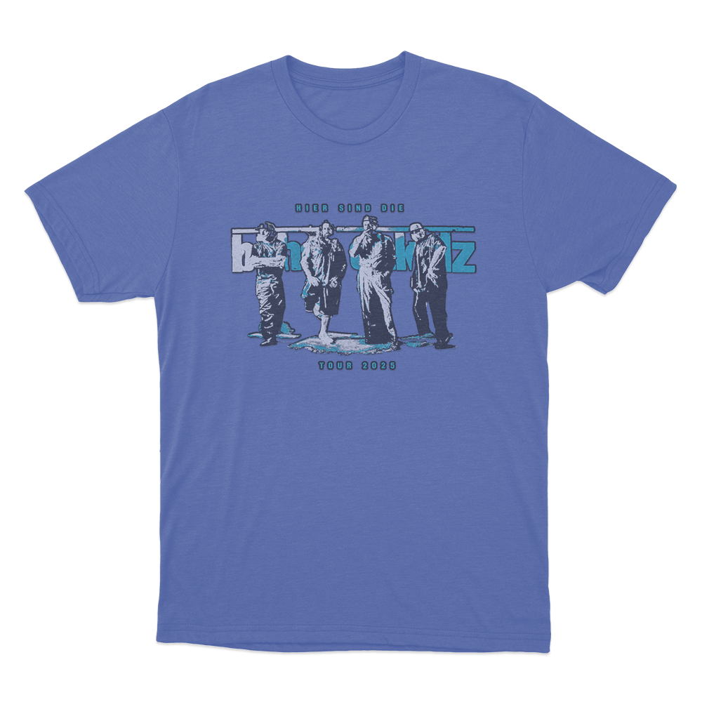 Hier Sind Die Böhsen Onkelz Tour 2025 Unisex T Shirt Blue Hier Sind Die Bohsen Onkelz Tour 2025 Unisex T Shirt Blue