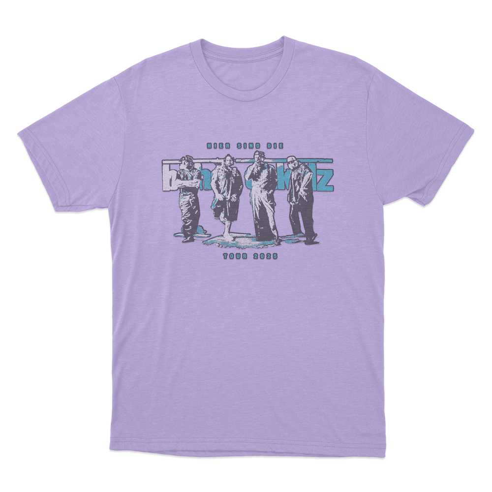 Hier Sind Die Böhsen Onkelz Tour 2025 Unisex T Shirt Purple Hier Sind Die Bohsen Onkelz Tour 2025 Unisex T Shirt Purple