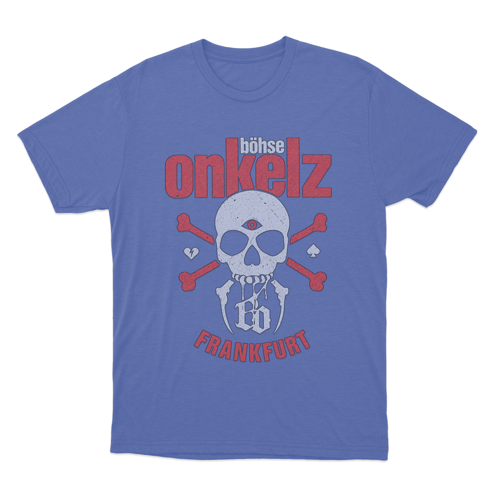 Third-Eye Skull Unisex T Shirt Blue Third Eye Skull Unisex T Shirt Blue