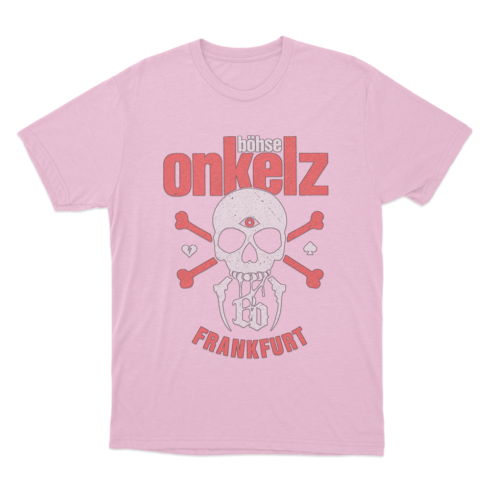 Third-Eye Skull Unisex T Shirt Pink Third Eye Skull Unisex T Shirt Pink