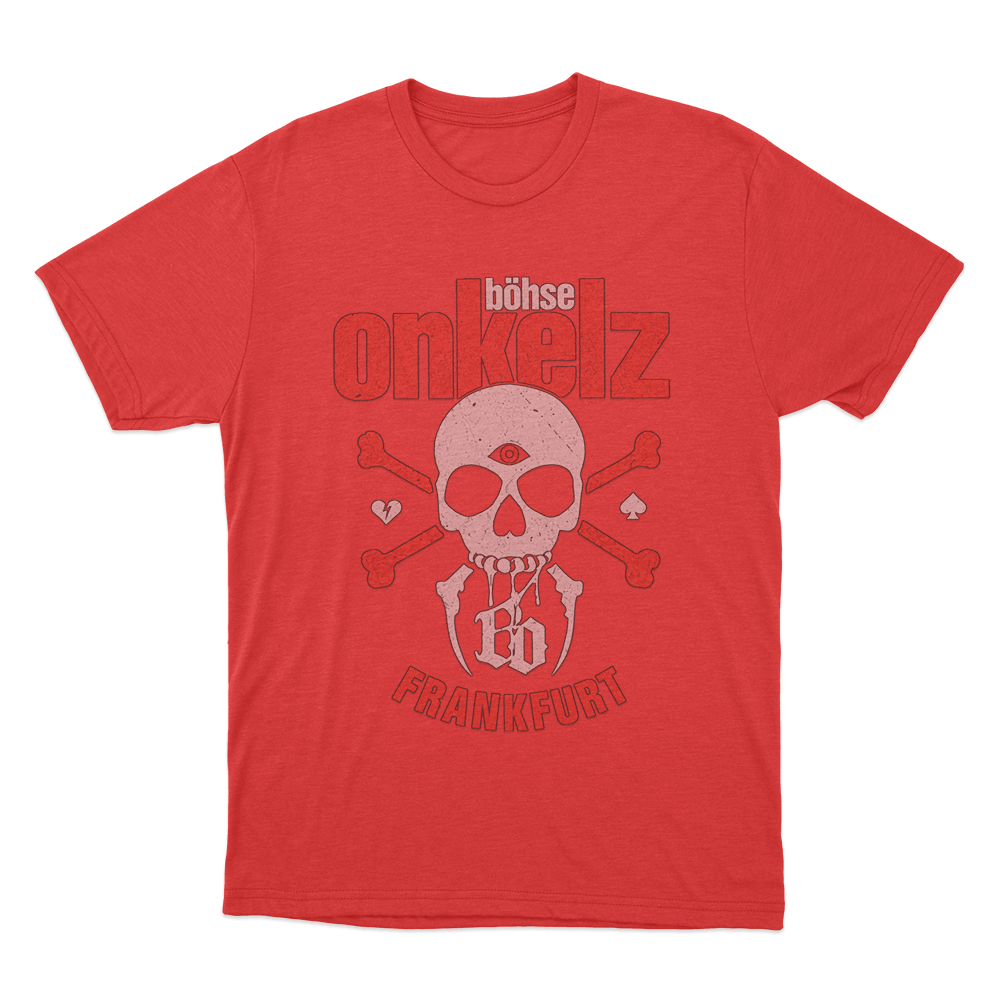 Third-Eye Skull Unisex T Shirt Red Third Eye Skull Unisex T Shirt Red